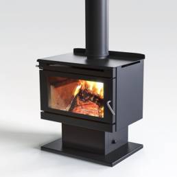 Freestanding Convection Wood Heater designed with style, efficiency and easy to use features.