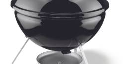 The Smokey Joe is a miniature version of the famous Weber kettle barbecue.