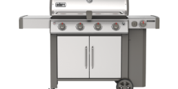 A large premium four burner barbecue with Weber’s all new GS4 cooking system, iGrill 3 ready, Infinity ignition, High + burners and side burner.