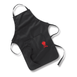 The best cook needs the best gear. The Weber barbecue apron delivers just that. With an adjustable neck strap and front pockets to securely hold your most important utensils, the Weber barbecue apron really is an all in one.