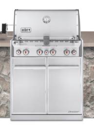 The four burner Summit S-460 Built In barbecue will redefine your perception of the classic barbecue.