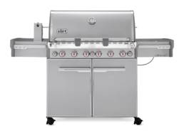 The six burner Summit S-670 gas barbecue will redefine your perception of the classic barbecue.