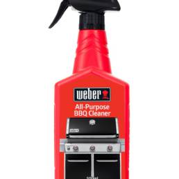 The Weber All Purpose cleaner will keep your barbecue looking its best. It has a unique formula made to specifically remove grease, fat and smoke stains, keeping your barbecue glistening.