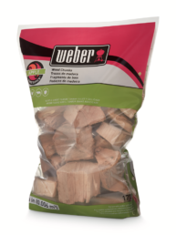 Enhance your barbecue flavours through the addition of apple smoking wood chunks.