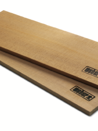 These planks also ensure your delicate foods don't stick to the hot grill.