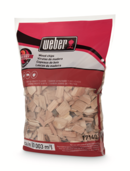 Enhance your barbecue flavours through the addition of cherry smoking wood chips.