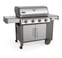 A large premium four burner barbecue with Weber’s all new GS4 cooking system, iGrill 3 ready, Infinity ignition, High + burners and side burner.