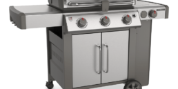 A large premium three burner barbecue with Weber’s all new GS4 cooking system, iGrill 3 ready, Infinity ignition, High + burners and side burner.