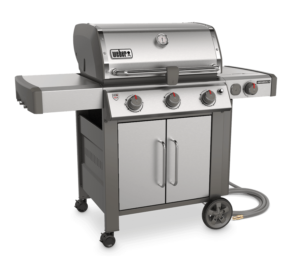 The new Weber GS4 cooking system, found in all Genesis II gas barbecues.