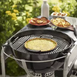 Iorn Griddle on Cooking Grill