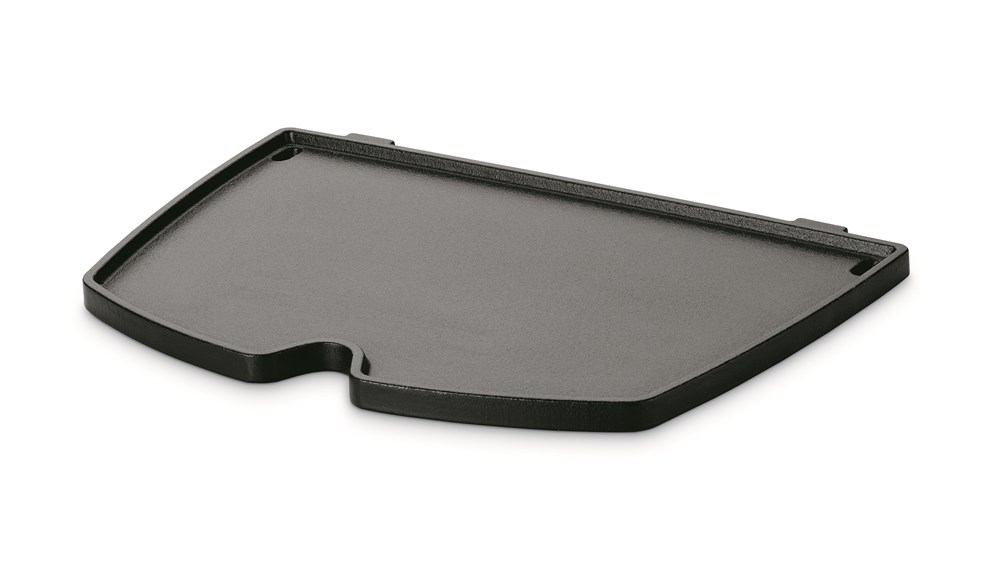The hotplate's double sided surface allows you to barbecue delicate food that may otherwise seem impossible.