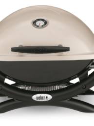 It’s not until you see a Baby Q (Q1200) Premium roasting a whole chicken dinner outside a caravan that you know why the Baby Q is really the ideal travelling and camping barbecue.