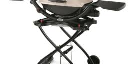 Whether you're at home, in the bush or on the sand, the Weber Q portable cart will keep your Baby Q or Q at the perfect barbecuing height.
