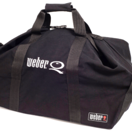 The Weber Q Duffle Bag makes storing or carrying your Q easy. Whether for camping, caravanning, travelling, storing your Q at home or while you're on the go, the duffle bag has been designed to keep your Q neat and tidy. Fits: Weber® Q 200/2000 series barbecues