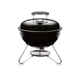 The Smokey Joe is a miniature version of the famous Weber kettle barbecue.