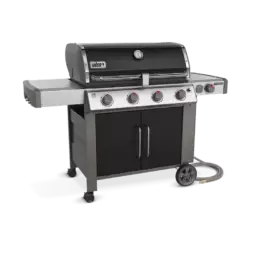 A large premium four burner barbecue with Weber’s all new GS4 cooking system.