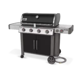 [1:15 PM] Kavita Bisht A large premium four burner barbecue with Weber’s all new GS4 cooking system, iGrill 3 ready, Infinity ignition, High + burners and side burner.