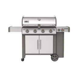 A large premium four burner barbecue with Weber’s all new GS4 cooking system, iGrill 3 ready, Infinity ignition, High + burners and side burner.