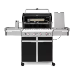 The four burner Summit E-470 natural gas barbecue will redefine your perception of the classic barbecue.