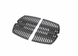 These cooking grills for your Weber Q are perfect as a backup set or simply if you want a new pair. Made from the same porcelain enamelled cast iron,