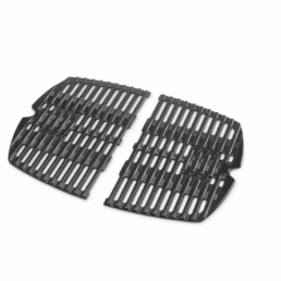 These cooking grills for your Weber Q are perfect as a backup set or simply if you want a new pair. Made from the same porcelain enamelled cast iron,