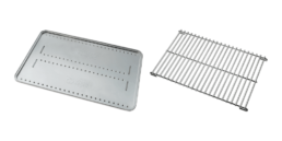 the Weber Family Q Trivet and convection tray transform your Weber Family Q from cooking in barbecue mode to oven mode in seconds. The trays are engineered with vents designed to circulate the heat above, below and all around the food for perfectly even cooking.