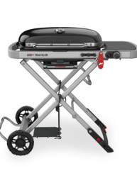 Weber Traveler Black is for anyone who wants delicious barbecued food away from home.