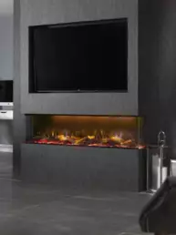 Vivente the Revillusion flame effect that sets Vivente apart - by eliminating the central mirror seen in conventional electric fires.