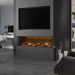 Vivente the Revillusion flame effect that sets Vivente apart - by eliminating the central mirror seen in conventional electric fires.