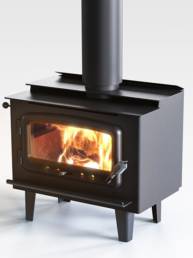 Black Nectre Wood fireplace