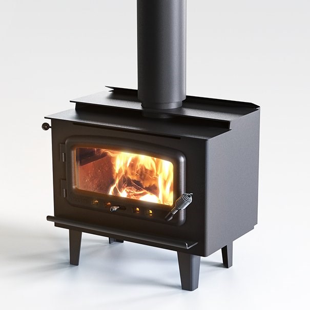 Black Nectre Wood fireplace