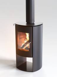Nectre N60 tall Available with the choice of white tiled sides, curved sides or naked black sides.